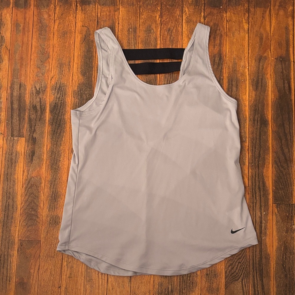 Nike Women's Light Gray Tank Top